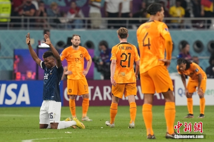 荷兰11厄瓜多尔 南美劲旅力压传统强队暂列小组
